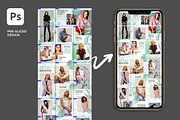 Green - Instagram Puzzle Feed, a Social Media Template by Plan B (Thumbnail 5 of 6)