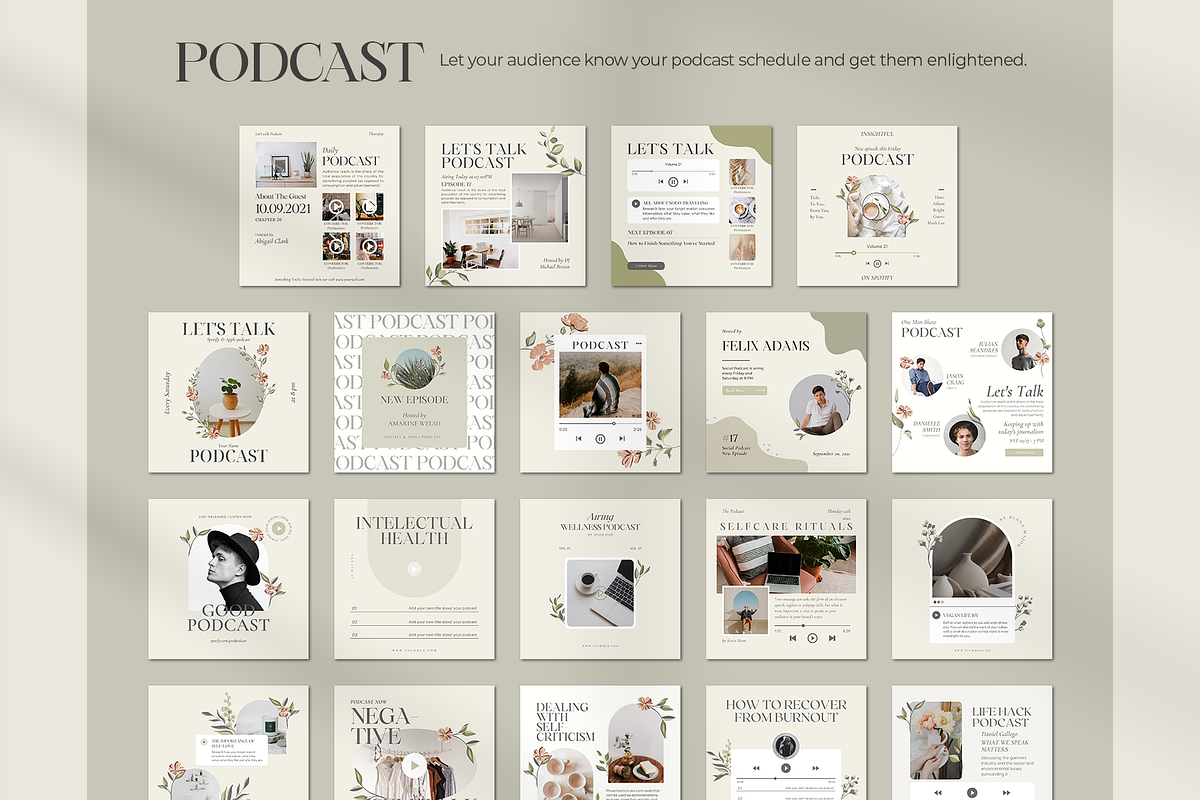 Instagram for Coach Botanical, a Social Media Template by Analogi Studio (Photo 13 of 30)