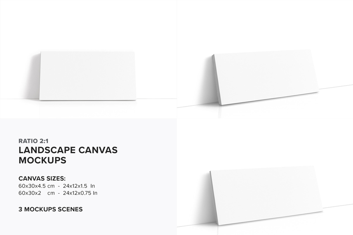 Canvas Mockups Bundle 2, a Merchandise Mockup by Mockups by Carlos Viloria (Photo 8 of 47)