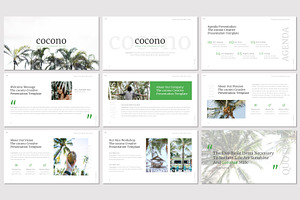 Cocono - Google Slides Template