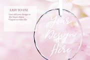 Crystal Glass Ornament Video Mockup, a Cups & Container Mockup by MockupsBox (Thumbnail 4 of 5)