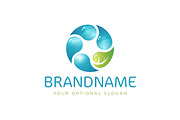 Natural Circle of Water Custom Logo, a Branding & Logo Template by ARTE MIGUEL (Thumbnail 1 of 3)