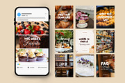 Bakery Seamless Carousels Instagram, a Social Media Template by Anna Design Studio (Thumbnail 10 of 12)