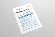 Fundraising Form, a Stationery Template by Leaflove (Thumbnail 3 of 5)