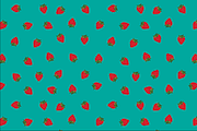 9 Seamless strawberry pattern swatch, a Pattern Graphic by Salty Lunch (Thumbnail 9 of 10)