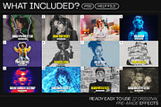 12 Photo Effect Templates, a Layer Style Add-On by iDoodle Studio (Thumbnail 2 of 6)