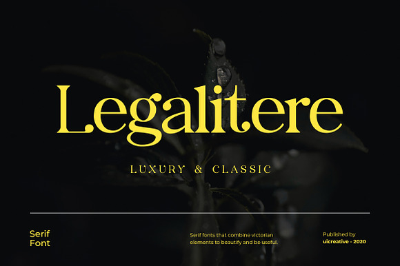 Legalitere Serif Font preview 7