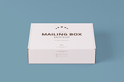 Shipping | Mailing Box Mock-up, a Cups & Container Mockup by WebAndCat (Thumbnail 7 of 16)