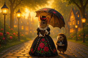 Lady Mouse & Mr. Hedgehog