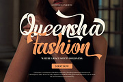 Dafensa Melisa Script Font, a Script Font by Graphicxell (Thumbnail 2 of 8)