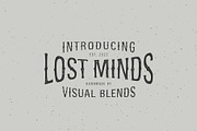 Lost Minds- A Handcrafted Font, a Blackletter Font by Visual Blends (Thumbnail 6 of 7)