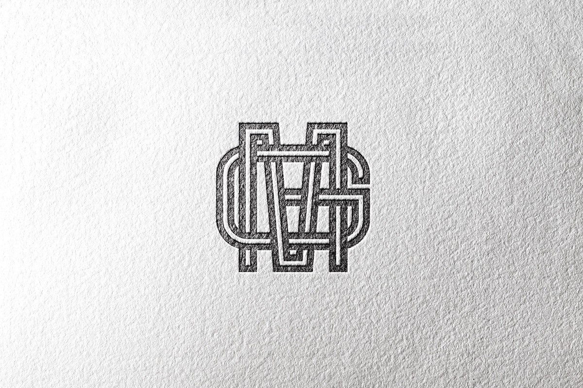 Brandogram Monogram Typeface, a Slab Serif Font by Bogdan Casota (Photo 18 of 22)