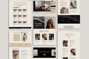 Chloe Squarespace Website Template