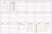 2025 Meal Planner For Canva KDP, a Stationery Template by Shumaya (Thumbnail 2 of 6)