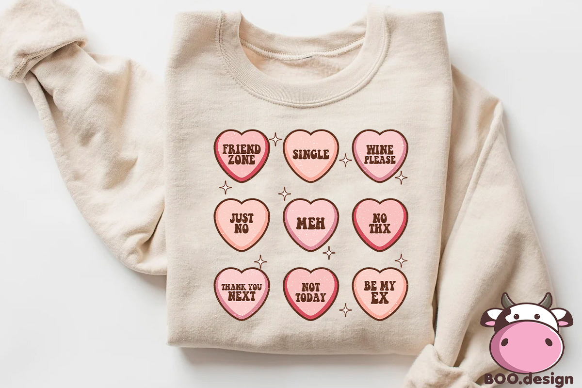 Retro Valentine Design Bundle, an Object Graphic by Boodesign (Photo 8 of 8)