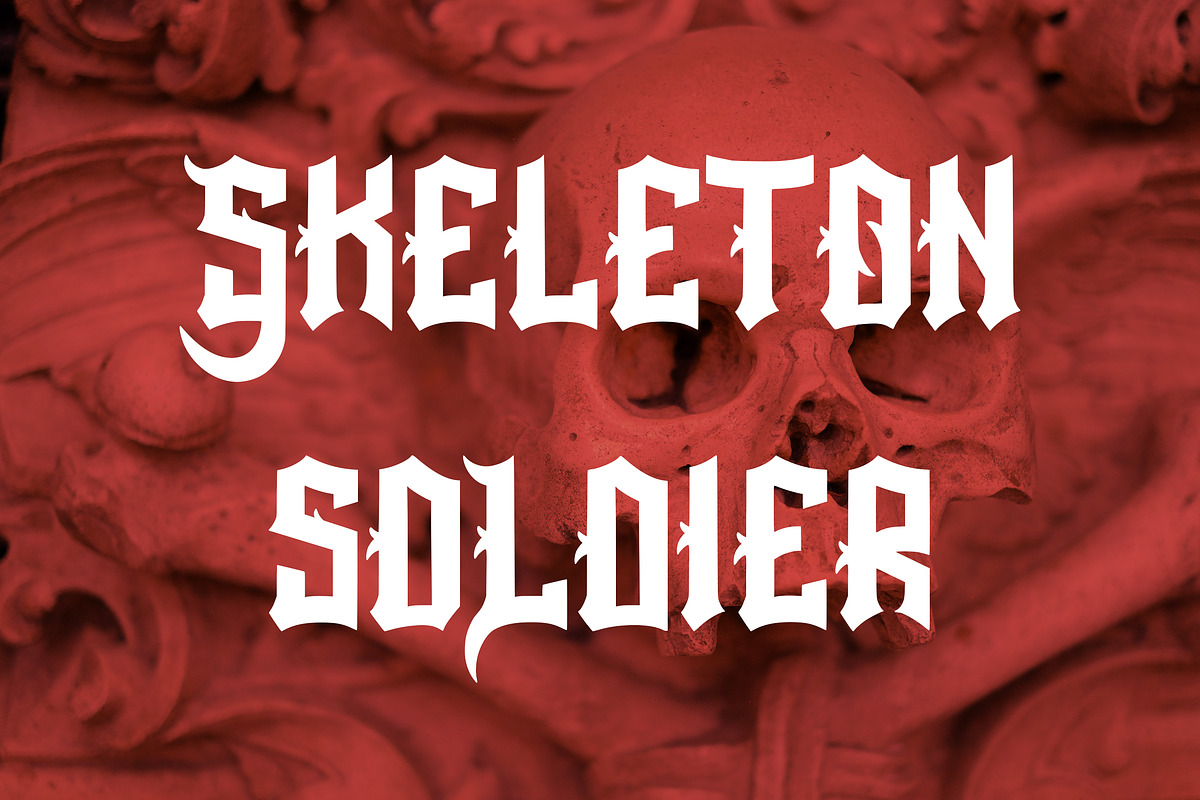 DarkCathedral - Blackletter Display, a Blackletter Font by AQR Studio (Photo 2 of 9)