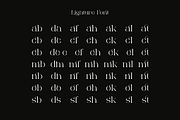 Bonuko - Modern Ligature Serif Font, a Serif Font by Iqsiart Studio (Thumbnail 3 of 16)