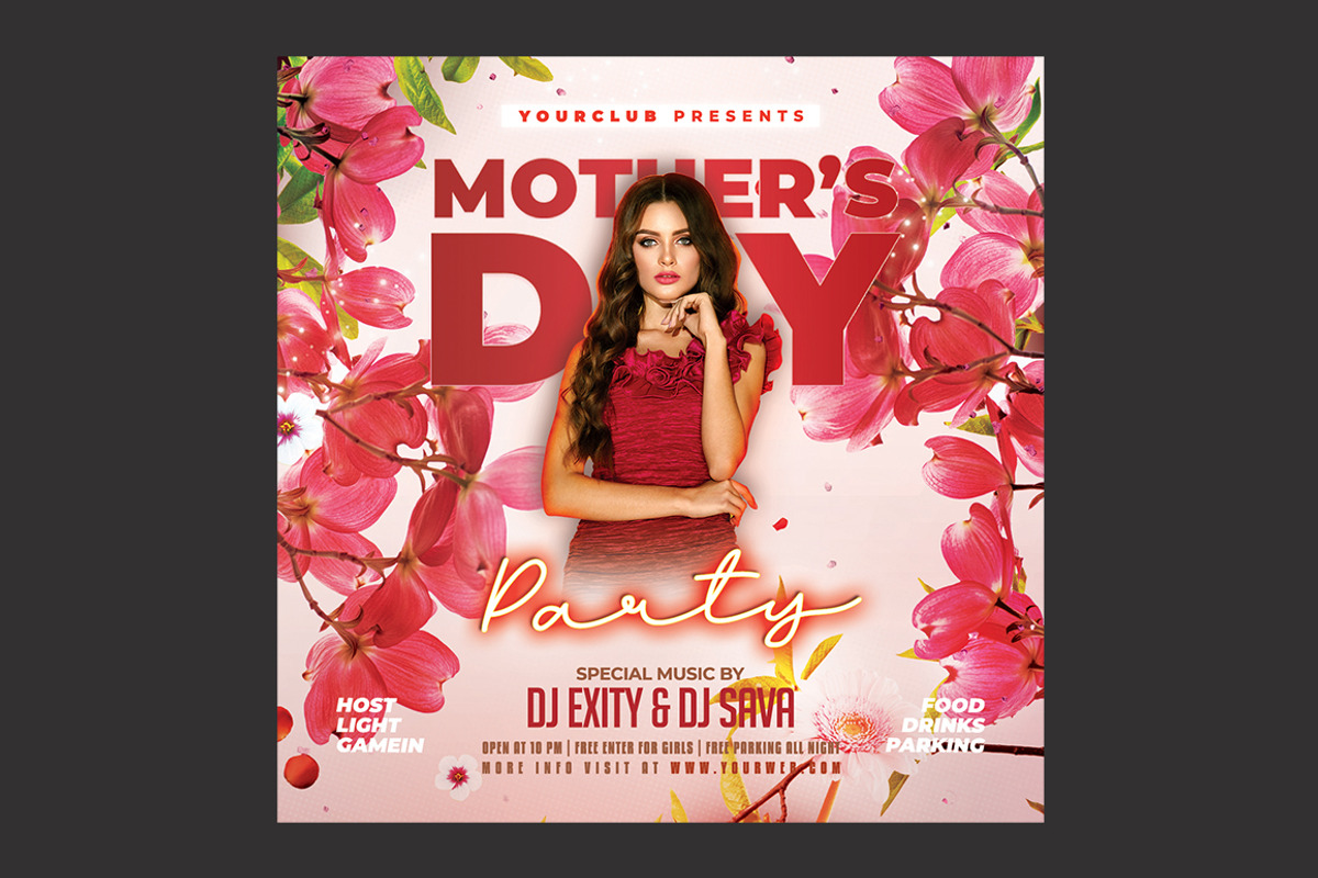 Mothers Day Flyer, a Flyer Template by DSGraphicDesign