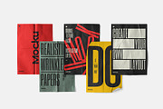 Wrinkled Papers and Plastics Mockups, a Poster Template by Mocku (Thumbnail 6 of 13)