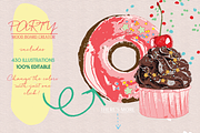 Party Mood Board Creator, a Decorative Illustration by Lovalù® (Thumbnail 2 of 12)