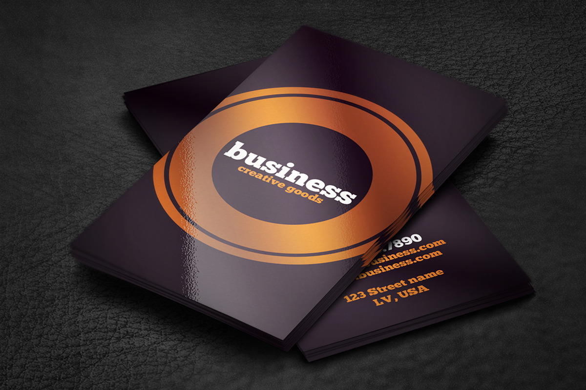Typo Business Card, a Business Card Template by artnook (Photo 3 of 5)