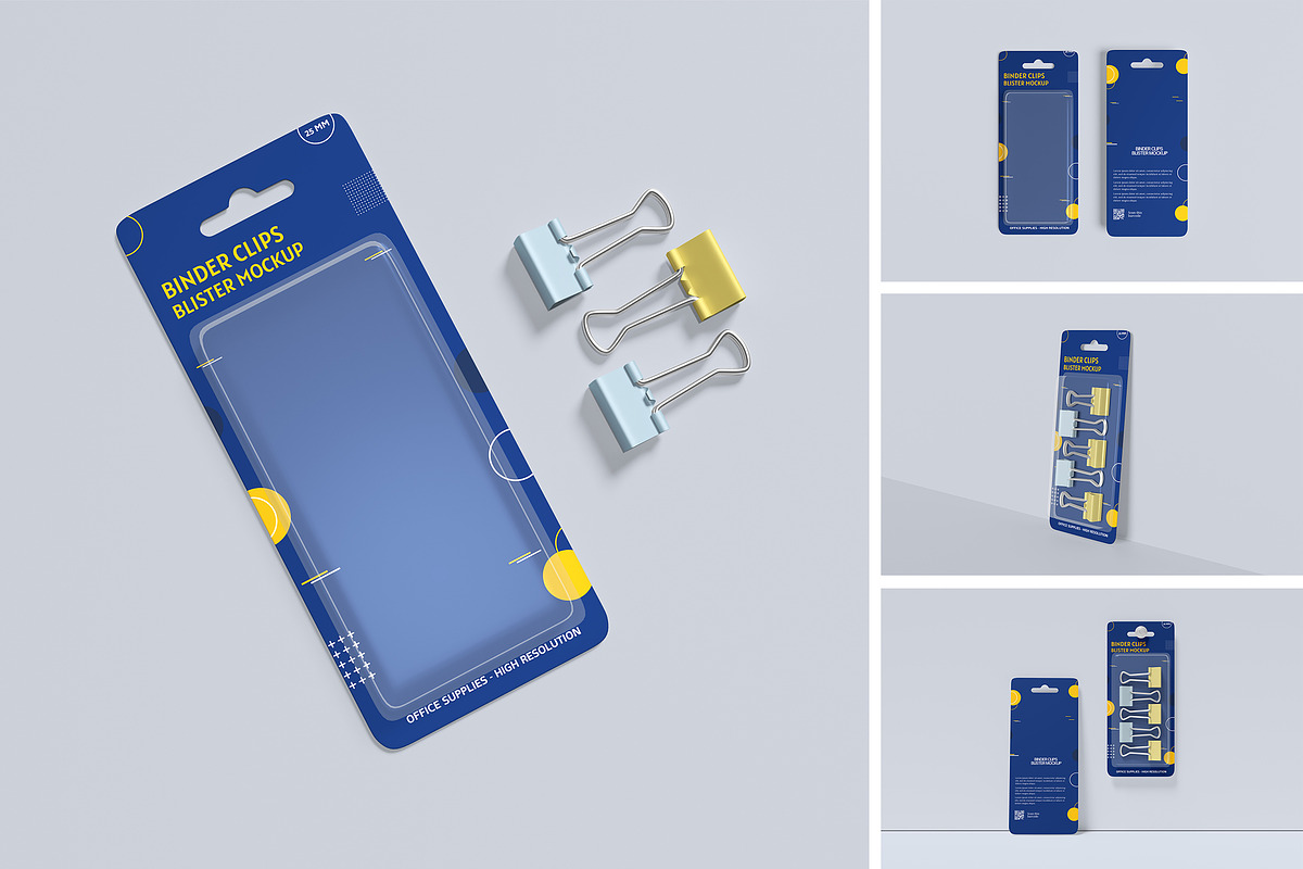Blister Mockup, a Packaging Mockup by xavier_studio (Photo 1 of 5)