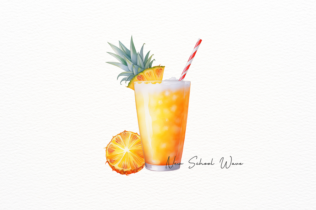 Pastel Drink Beverages Clipart, a Food Illustration by New-School-Wave (Photo 3 of 5)
