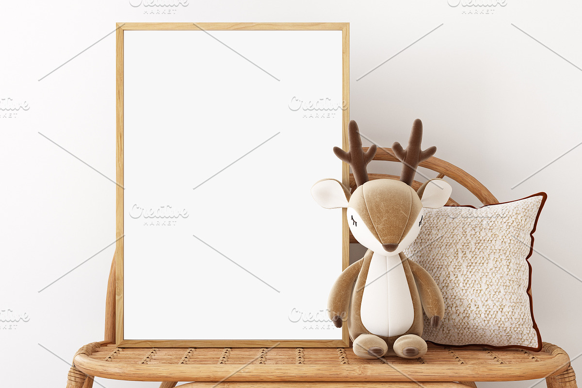 Frame Mockup Bundle Kids - 46, a Household Mockup by Mockup Shop (Photo 2 of 20)