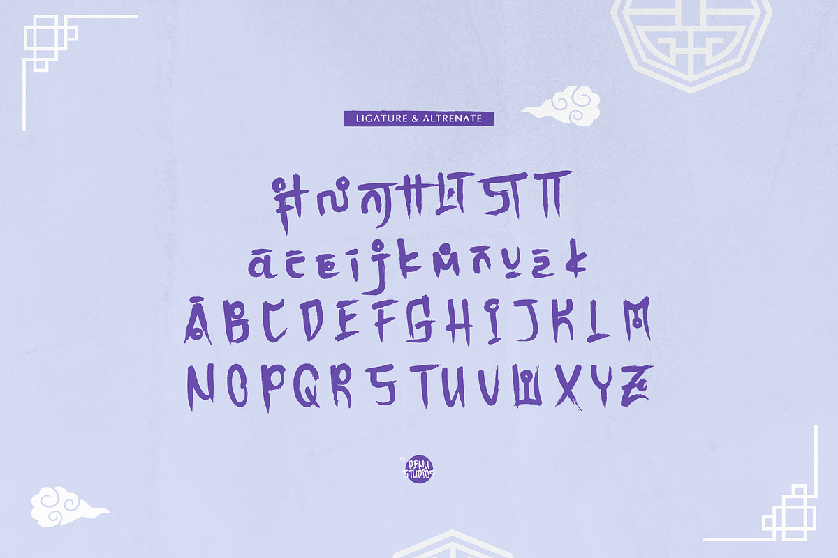 Baenim | Korean Solid Brush, a Handwritten Font by Denustudios (Photo 11 of 12)