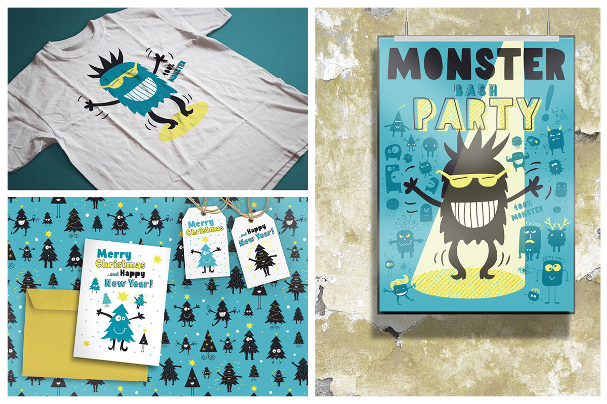 The Little Monsters Creator - Ai/Ps, an Animal Illustration by Vitek Graphic (Photo 9 of 10)
