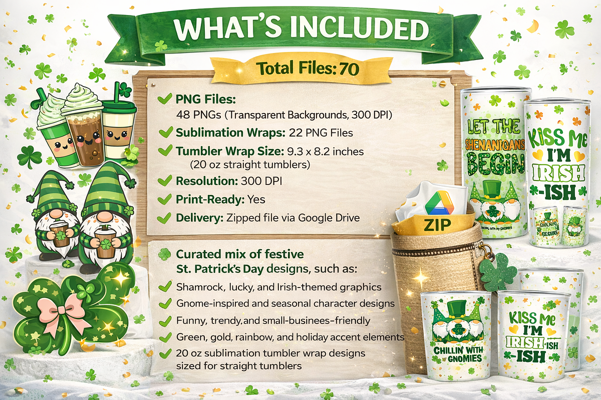 St. Patrick’s Day PNG Bundle, an Object Graphic by MIRoots Design Studio (Photo 4 of 5)
