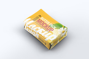 Butter Pack Mock-Up