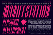 Palaside Rough, a Sans Serif Font by Craft Supply Co. (Thumbnail 2 of 8)
