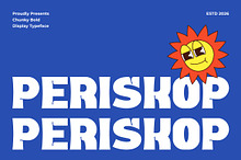 Periskop – Chunky Bold Display Font