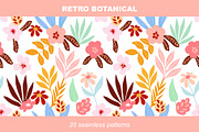 Retro Botanical, a Pattern Graphic by Svetlana Kononova (Thumbnail 3 of 7)