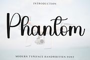 Phantom, a Handwritten Font by InermediaSTUDIO (Thumbnail 1 of 8)