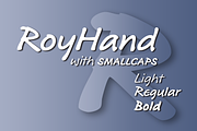 RoyHand, a Script Font by BluHead Studio (Thumbnail 1 of 5)