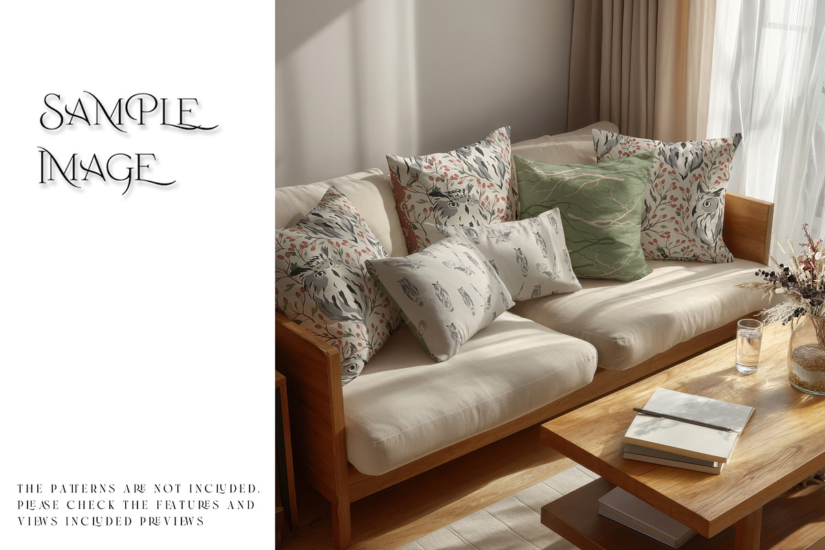 Throw Pillows with Smart Objects, a Product Mockup by mock-ups (Photo 10 of 16)