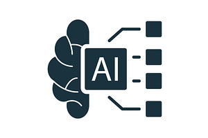Artificial intelligence processing, a Technology Illustration by Aimagenarium@gmail.com