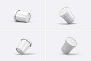 Ice Cream Tub Mockup - 8 views, a Packaging Mockup by Illusiongraphic (Thumbnail 18 of 19)