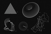 200 Vector Shapes, an Object Graphic by RuleByArt