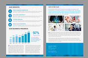 Bi-Fold Corporate Brochure, a Brochure Template by Design_Fx (Thumbnail 4 of 6)