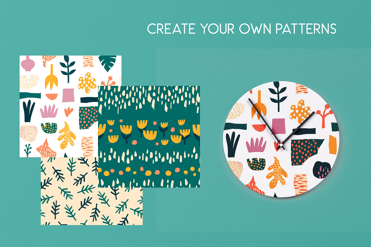 Abstract Cutout Shapes Bundle, an Object Graphic by MaNechaeva (Photo 16 of 24)