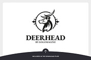 Deer Head Logo Template, a Branding & Logo Template by LOGOMAGINE (Thumbnail 10 of 16)