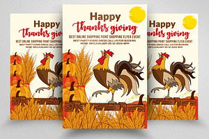 Thanksgiving 10 Flyers Bundle