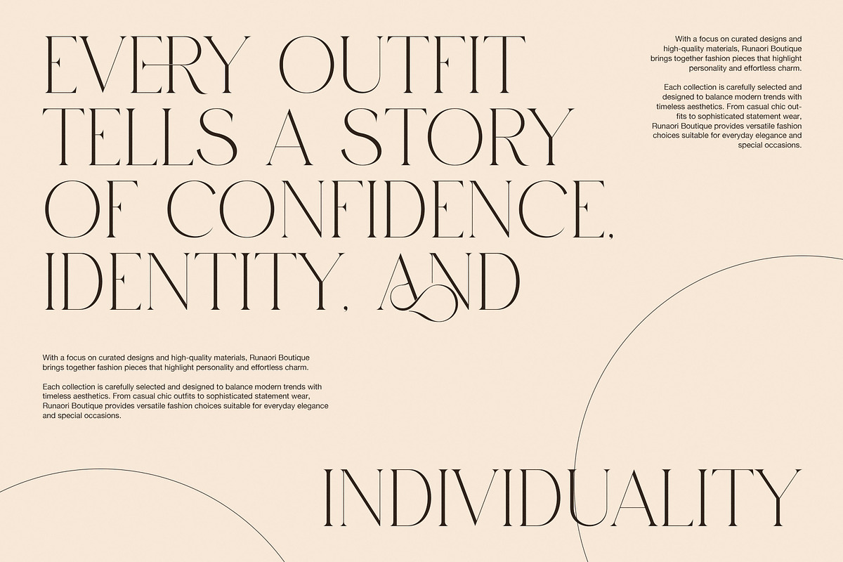 Dasier Elegant Fashion Serif Font, a Serif Font by Graphicxell (Photo 5 of 8)