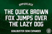 Goalbuster Fonts, a Sans Serif Font by Alphabet Agency (Thumbnail 8 of 10)
