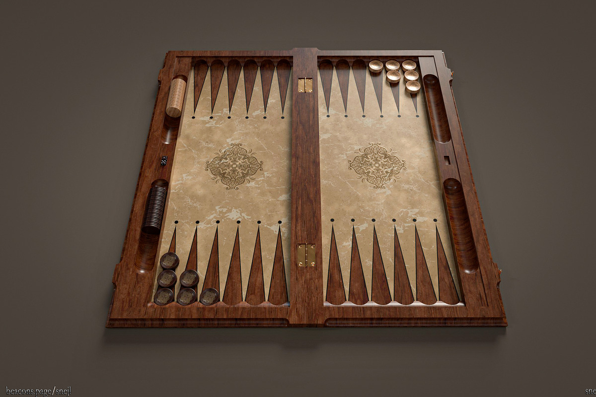 Board games set, an Object 3D Model by Snji | 3D Models (Photo 10 of 30)