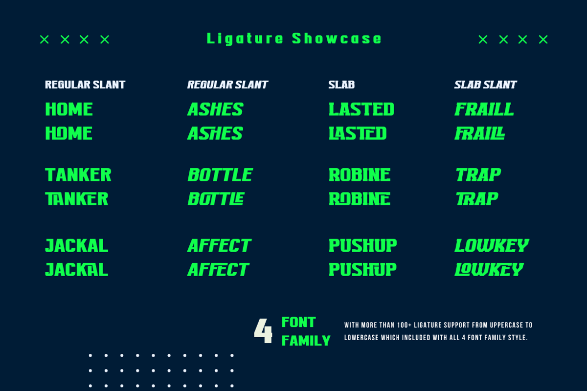 TEKROT | Athletic Font, a Slab Serif Font by twinstd (Photo 2 of 15)