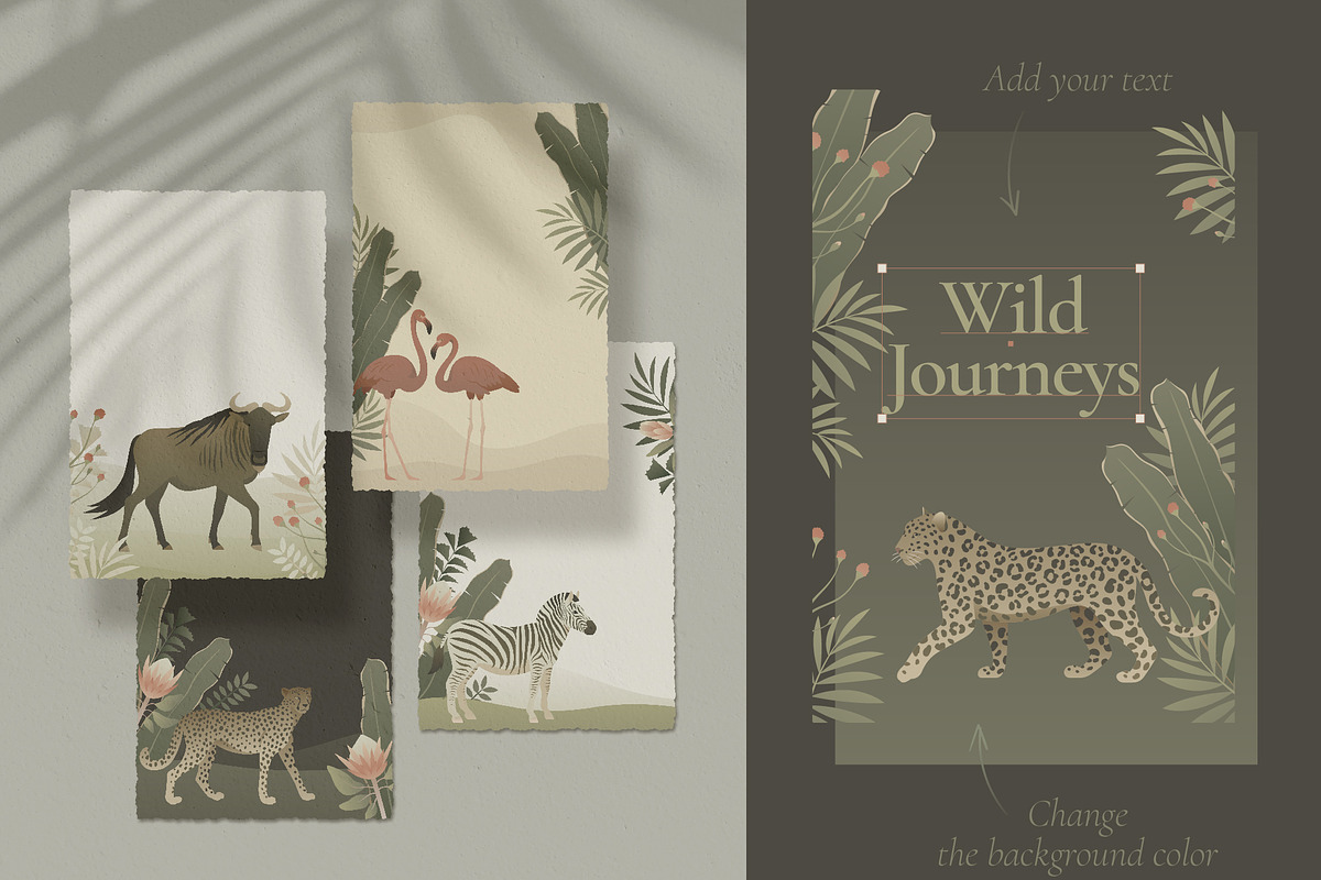 Exotic Wildlife Illustrations, a Decorative Illustration by Wild and Wonder by Ana (Photo 6 of 13)